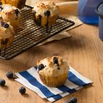 Muffin bleuets et fromage cottage